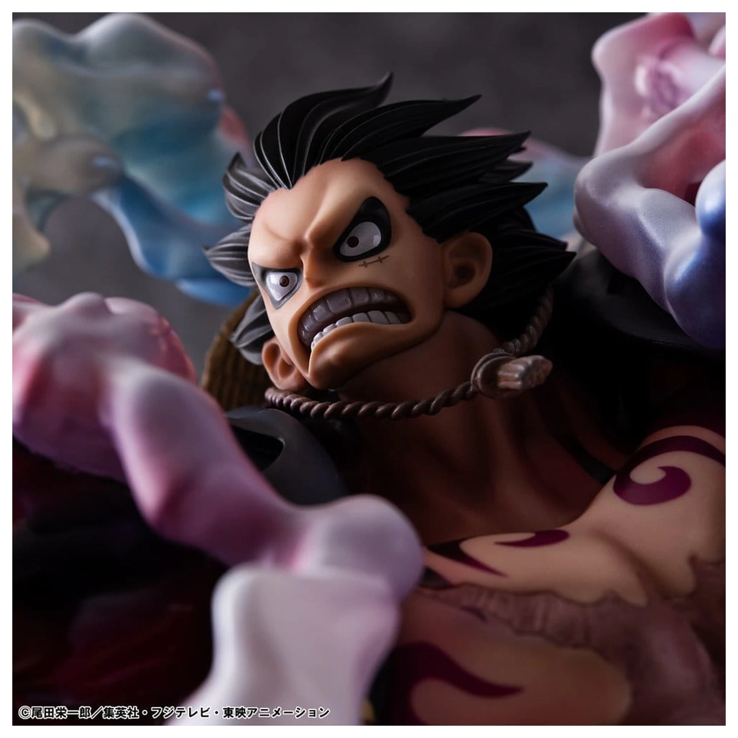 One Piece Portrait.Of.Pirates SA-Maximum PVC figura Monkey D. Luffy Gear 4 Bounce-Man 10th Limited Ver. 30 cm fotografija proizvoda