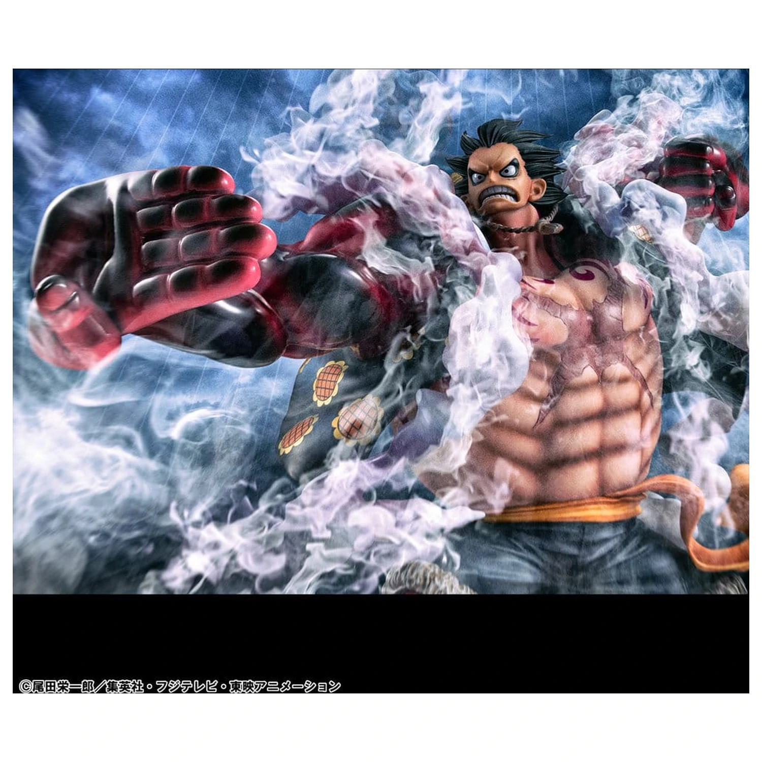 One Piece Portrait.Of.Pirates SA-Maximum PVC figura Monkey D. Luffy Gear 4 Bounce-Man 10th Limited Ver. 30 cm fotografija proizvoda