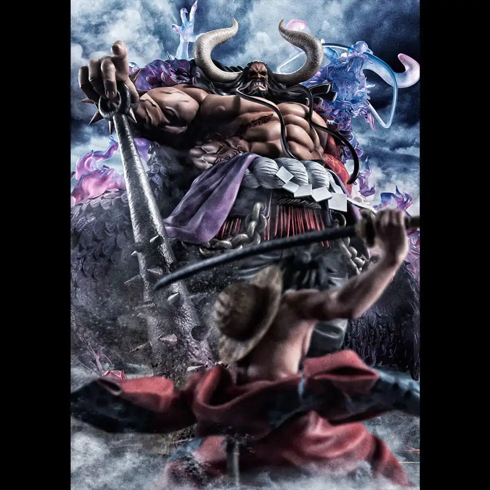 One Piece Portrait Of Pirates WA-MAXIMUM PVC Kip Kaido the Beast(Super limited reprint) 38 cm fotografija proizvoda