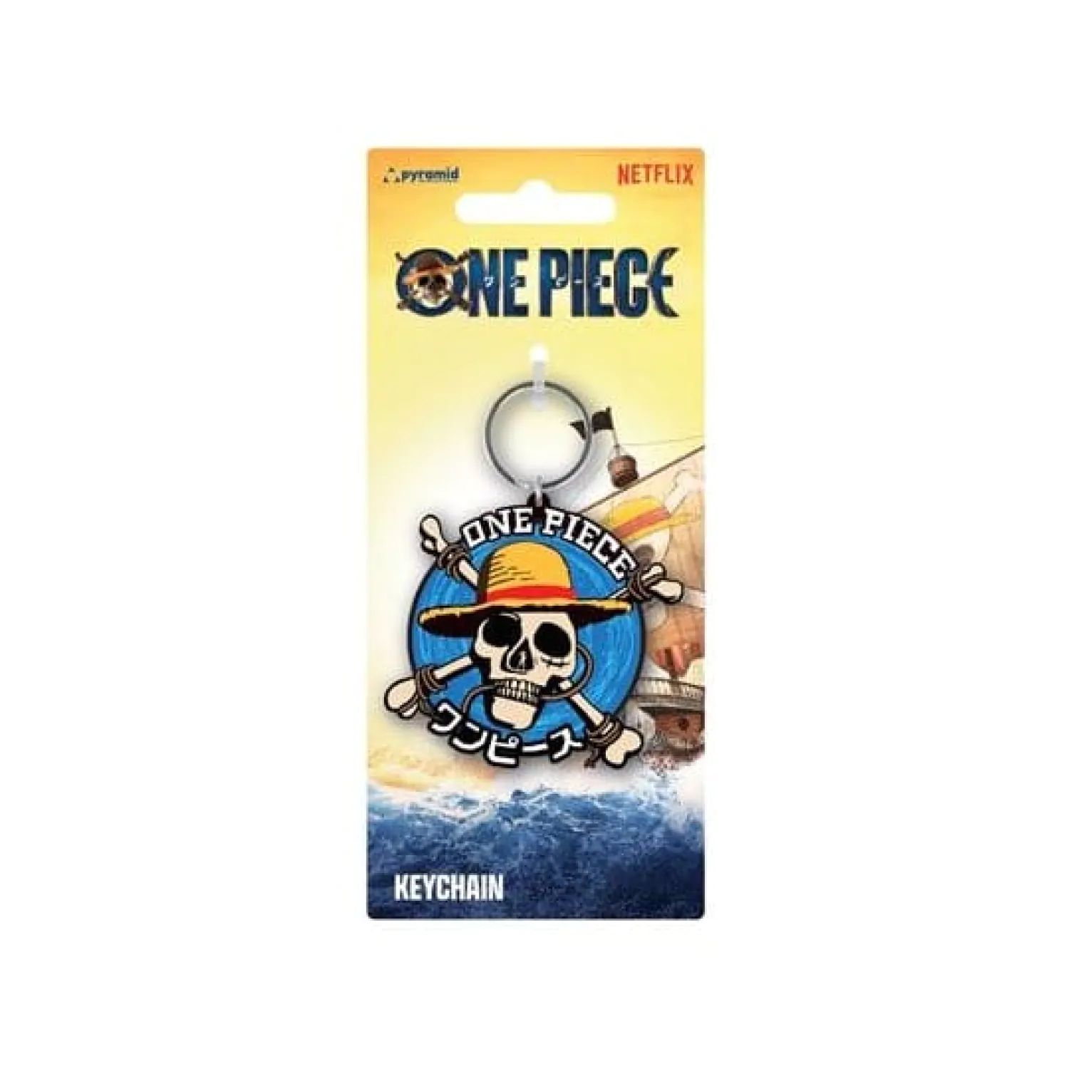 One Piece PVC Privjesak za ključeve Live Action Straw Hat Crew Ikona fotografija proizvoda