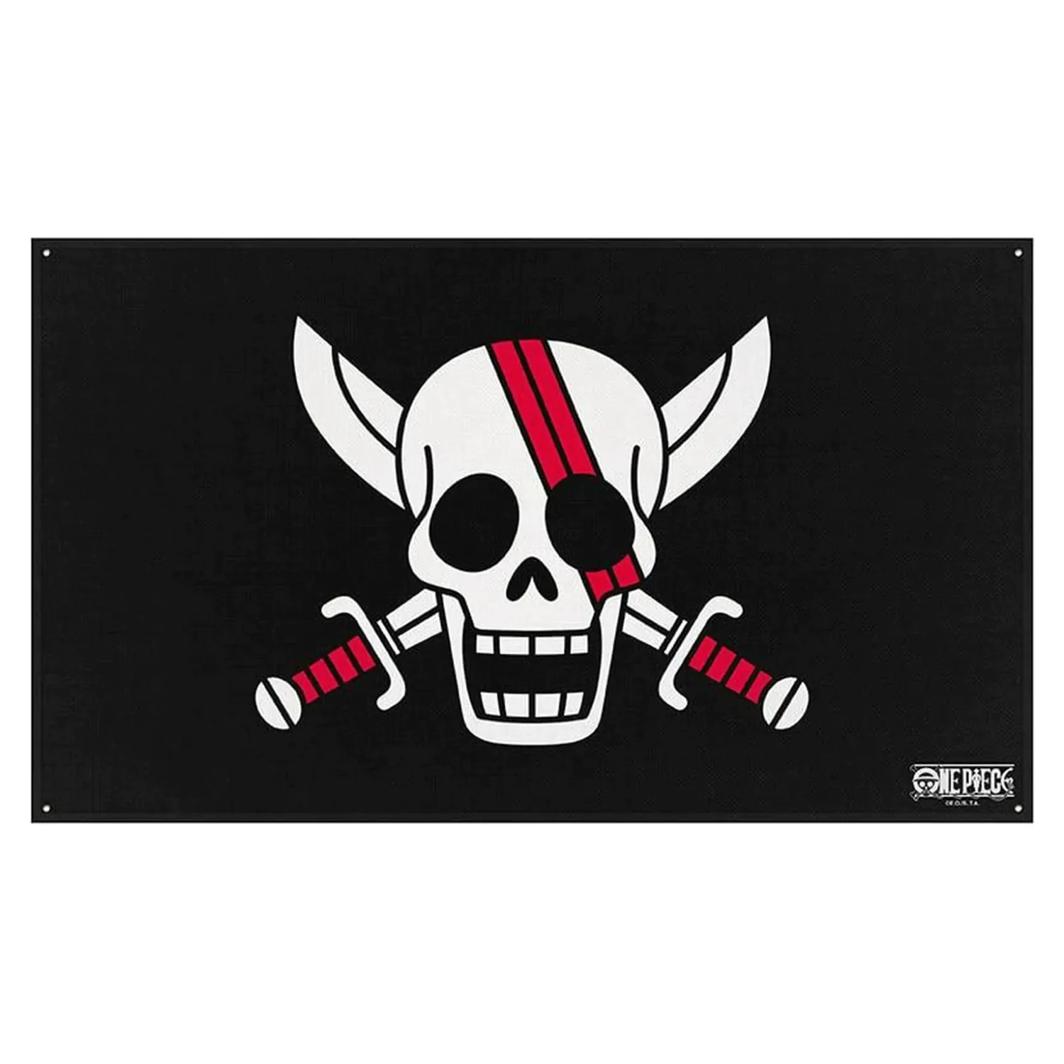 ONE PIECE Zastava 70X120cm Red-Hair Pirates fotografija proizvoda