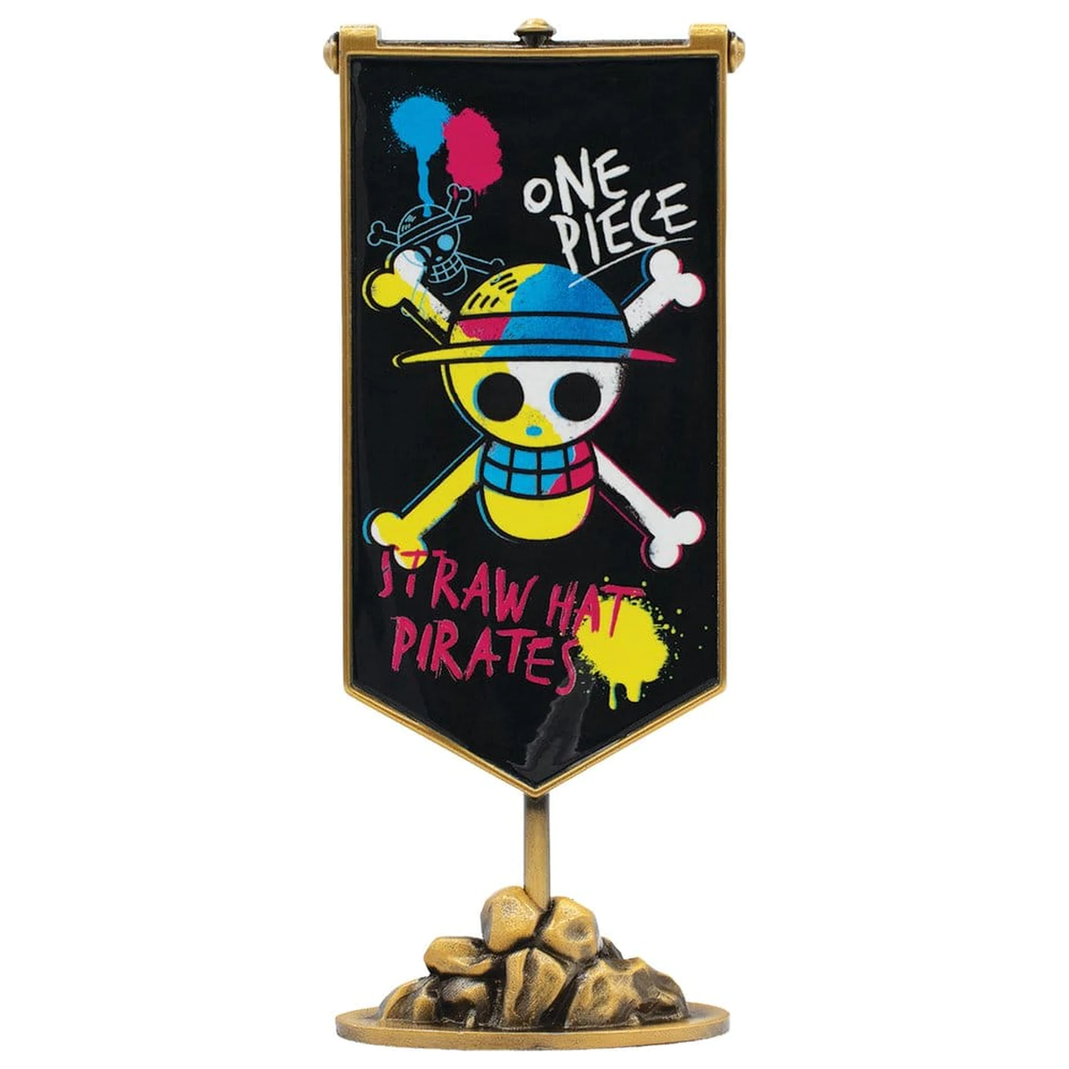 One Piece Replika Metalni transparent Straw Hat Pirates 11 x 6 cm fotografija proizvoda