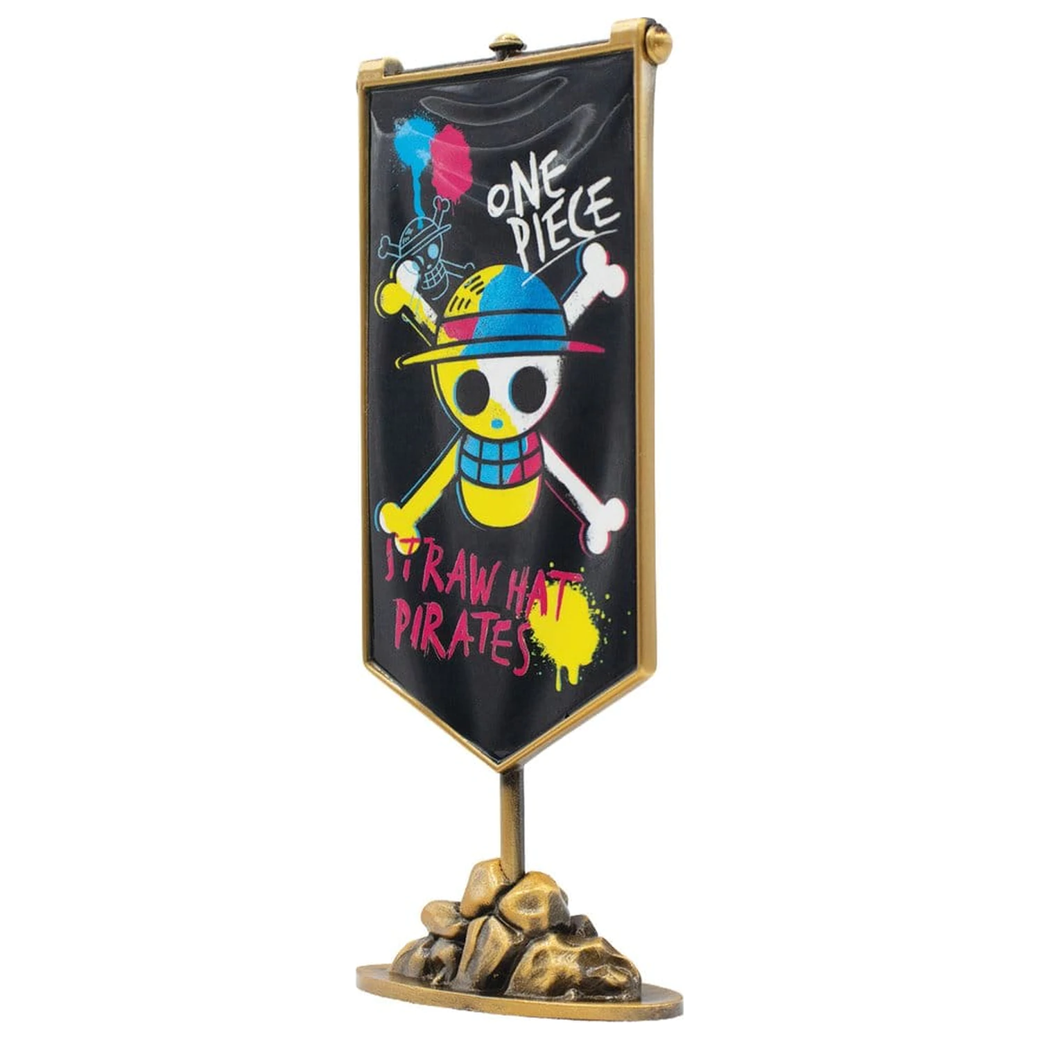 One Piece Replika Metalni transparent Straw Hat Pirates 11 x 6 cm fotografija proizvoda