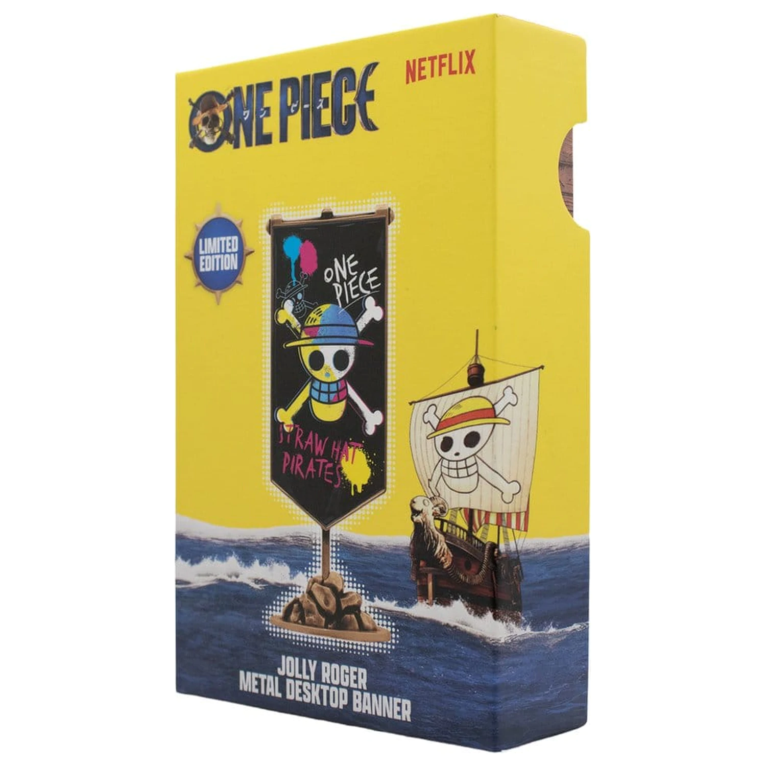 One Piece Replika Metalni transparent Straw Hat Pirates 11 x 6 cm fotografija proizvoda