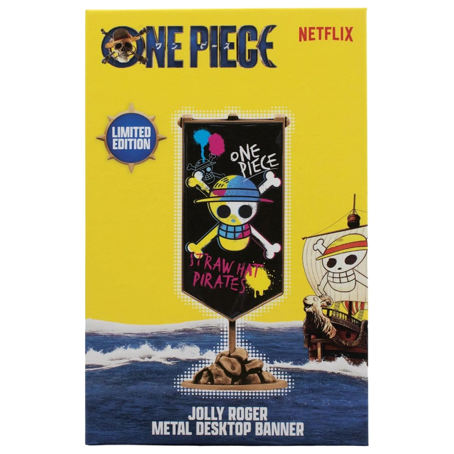 One Piece Replika Metalni transparent Straw Hat Pirates 11 x 6 cm fotografija proizvoda