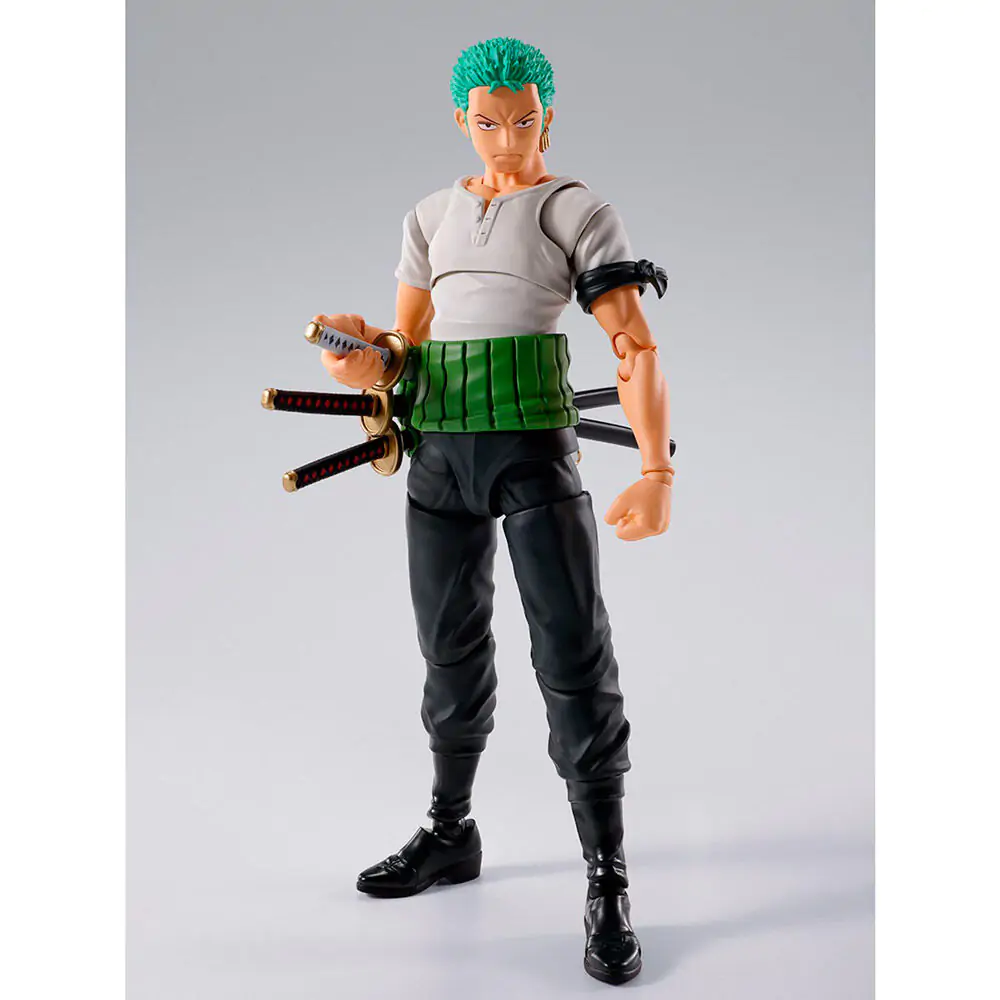 One Piece Roronoa Zoro Romance Dawn S.H Figuarts figura 15 cm fotografija proizvoda