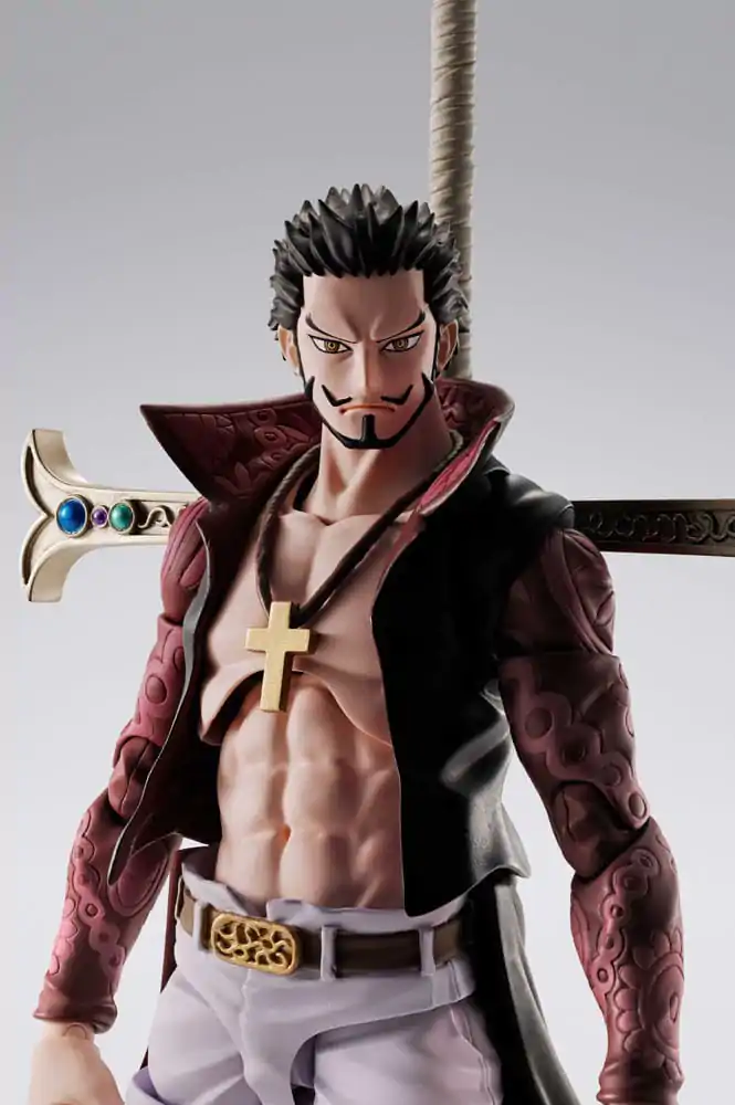 One Piece S.H.Figuarts akcijska figura Dracule Mihawk Hawkeye 17 cm fotografija proizvoda
