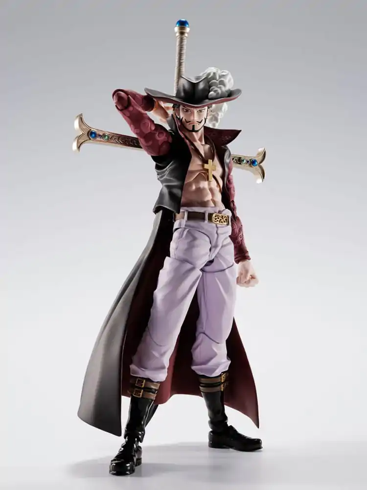 One Piece S.H.Figuarts akcijska figura Dracule Mihawk Hawkeye 17 cm fotografija proizvoda