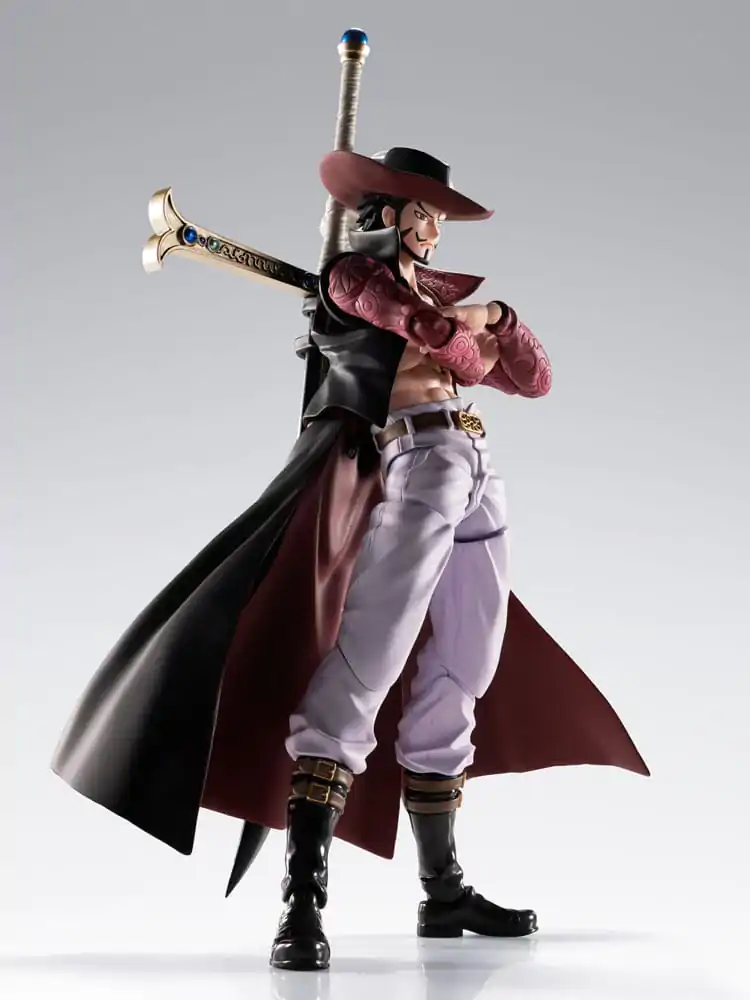 One Piece S.H.Figuarts akcijska figura Dracule Mihawk Hawkeye 17 cm fotografija proizvoda
