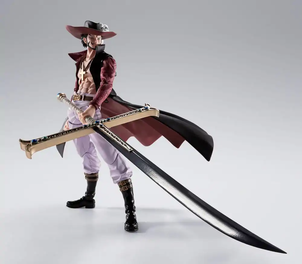 One Piece S.H.Figuarts akcijska figura Dracule Mihawk Hawkeye 17 cm fotografija proizvoda
