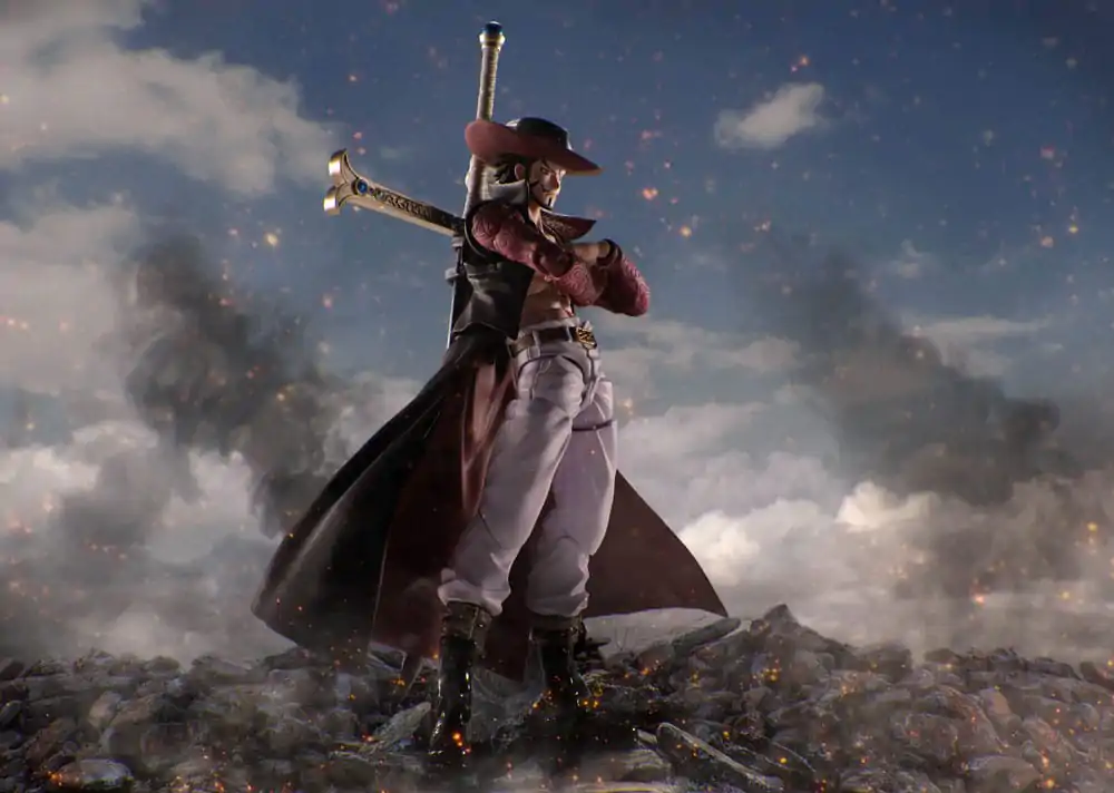 One Piece S.H.Figuarts akcijska figura Dracule Mihawk Hawkeye 17 cm fotografija proizvoda