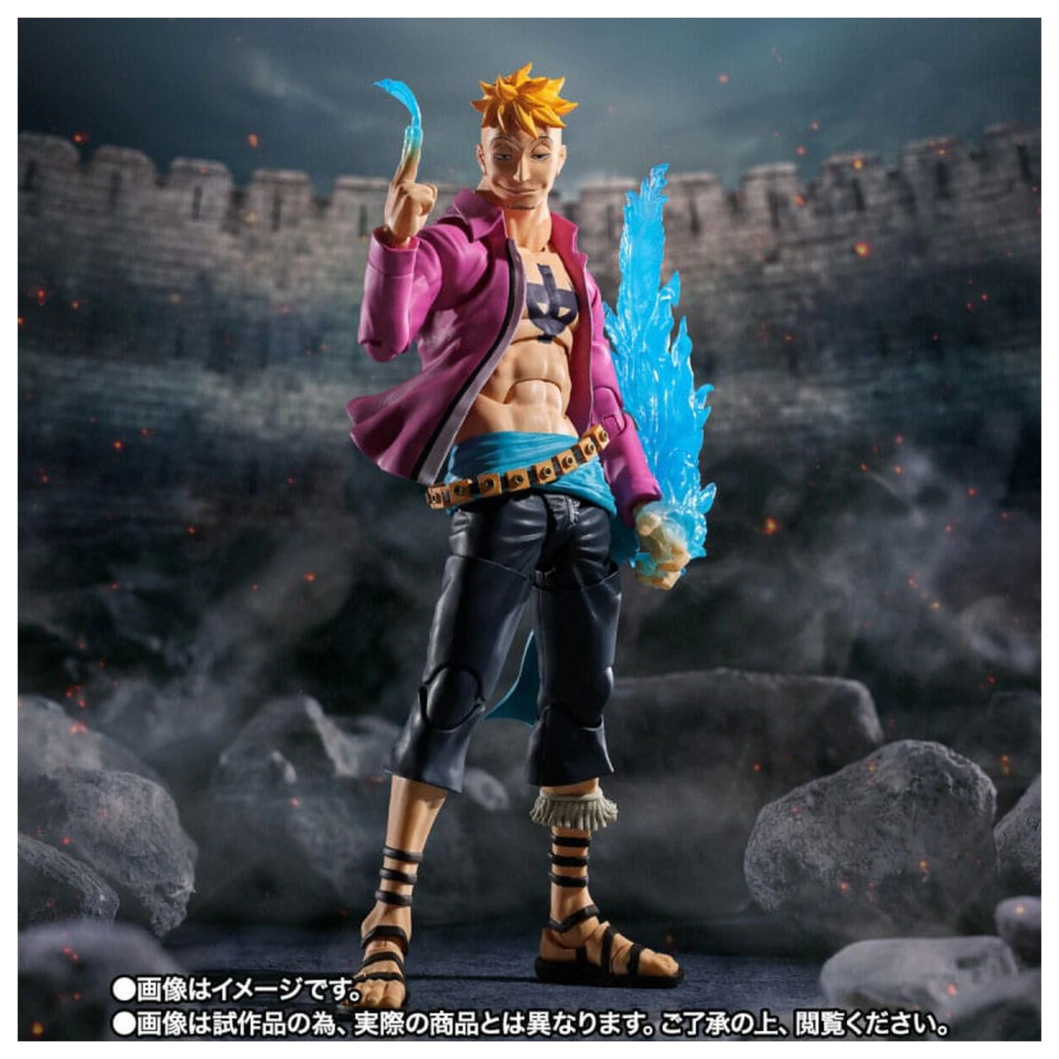One Piece S.H.Figuarts akcijska figura Marco Marineford 17 cm fotografija proizvoda