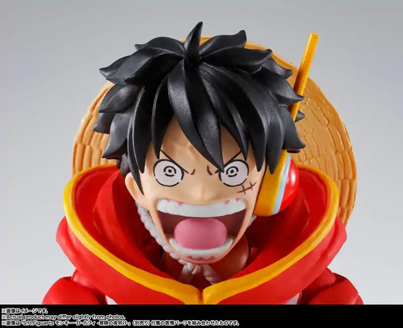 One Piece S.H.Figuarts akcijska figura Monkey D. Luffy Future Island Egghead 15 cm fotografija proizvoda