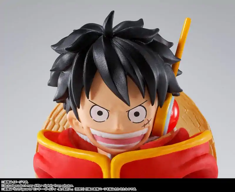 One Piece S.H.Figuarts akcijska figura Monkey D. Luffy Future Island Egghead 15 cm fotografija proizvoda