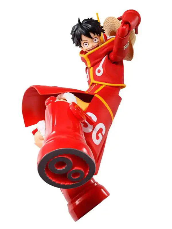 One Piece S.H.Figuarts akcijska figura Monkey D. Luffy Future Island Egghead 15 cm fotografija proizvoda