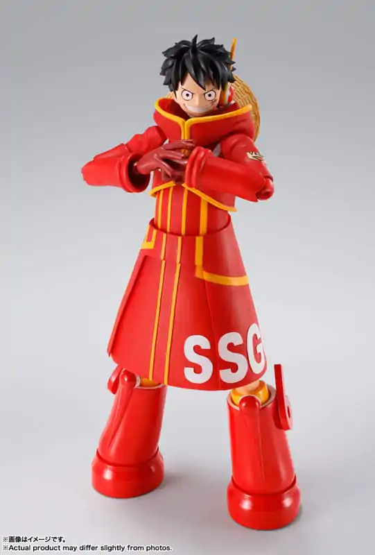 One Piece S.H.Figuarts akcijska figura Monkey D. Luffy Future Island Egghead 15 cm fotografija proizvoda