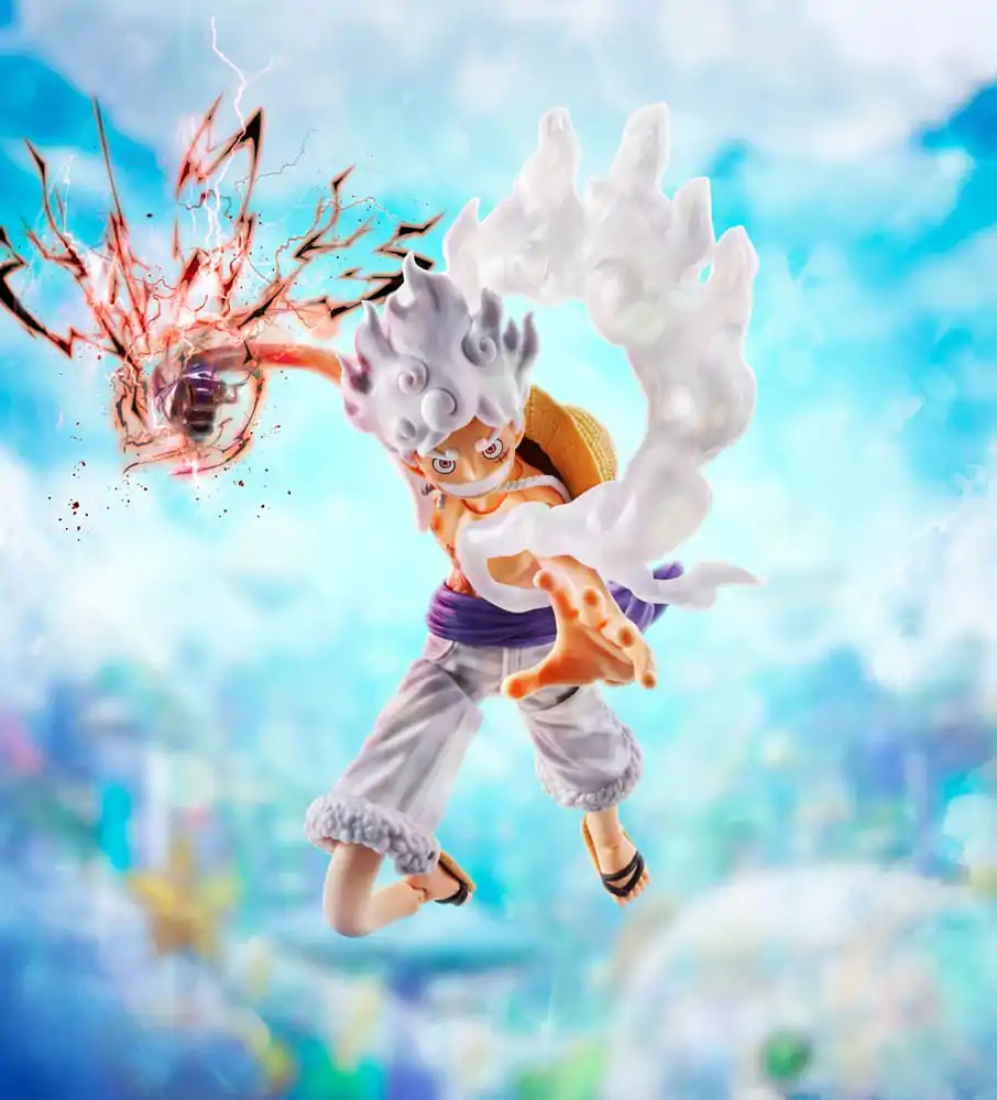 One Piece S.H.Figuarts akcijska figura Monkey D. Luffy Gear 5 -Future Island Egghead- 15 cm fotografija proizvoda