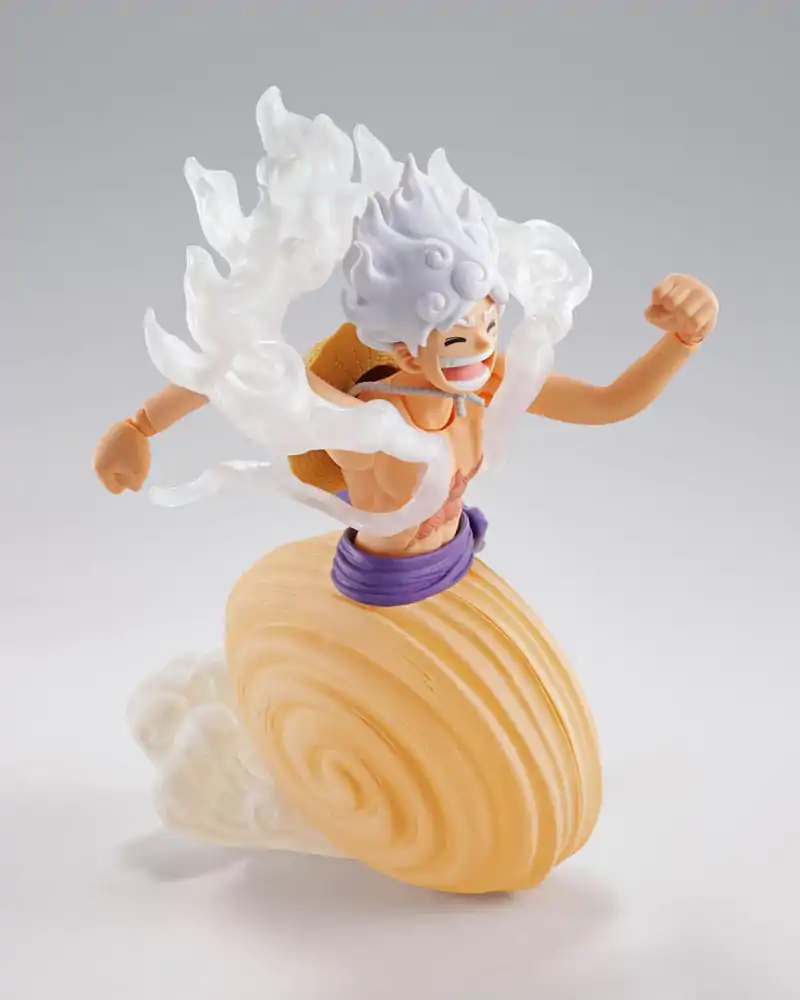 One Piece S.H.Figuarts akcijska figura Monkey D. Luffy Gear 5 -Future Island Egghead- 15 cm fotografija proizvoda