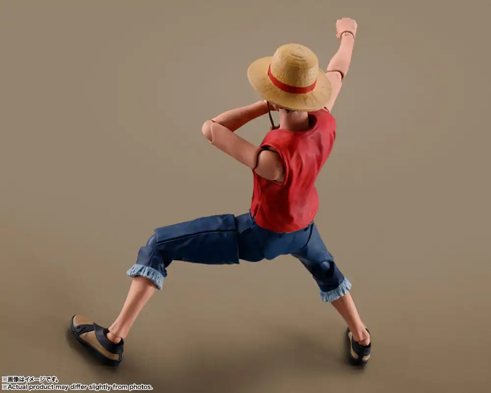 One Piece S.H. Figuarts akcijska figura Monkey D. Luffy (Netflix) 14 cm fotografija proizvoda