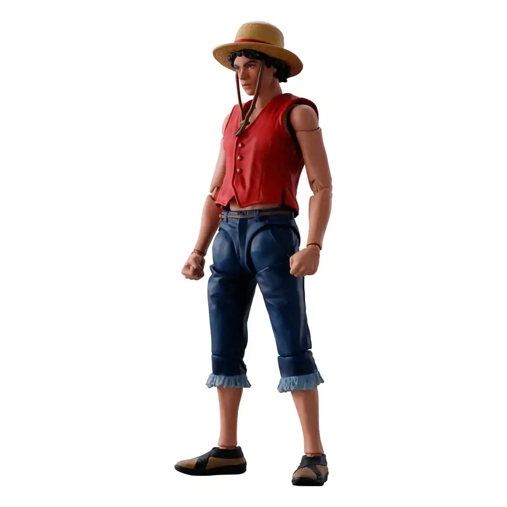 One Piece S.H. Figuarts akcijska figura Monkey D. Luffy (Netflix) 14 cm fotografija proizvoda