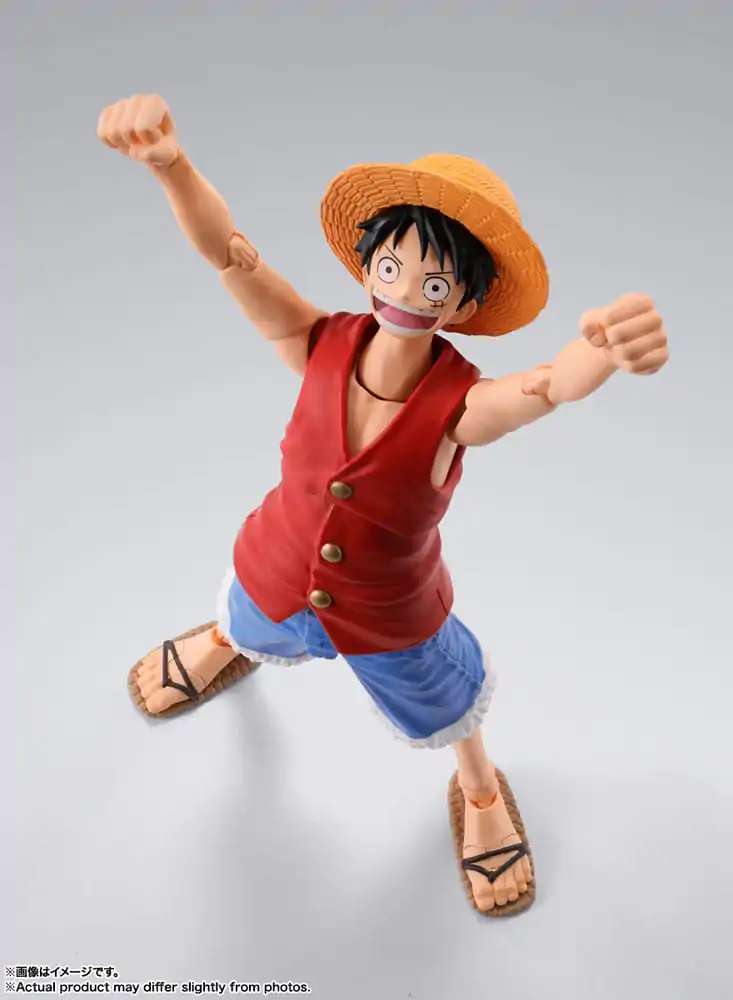 One Piece S.H. Figuarts akcijska figura Monkey D. Ruffy Romance Dawn 15 cm fotografija proizvoda