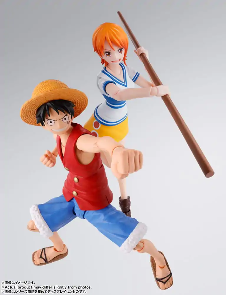 One Piece S.H. Figuarts akcijska figura Monkey D. Ruffy Romance Dawn 15 cm fotografija proizvoda