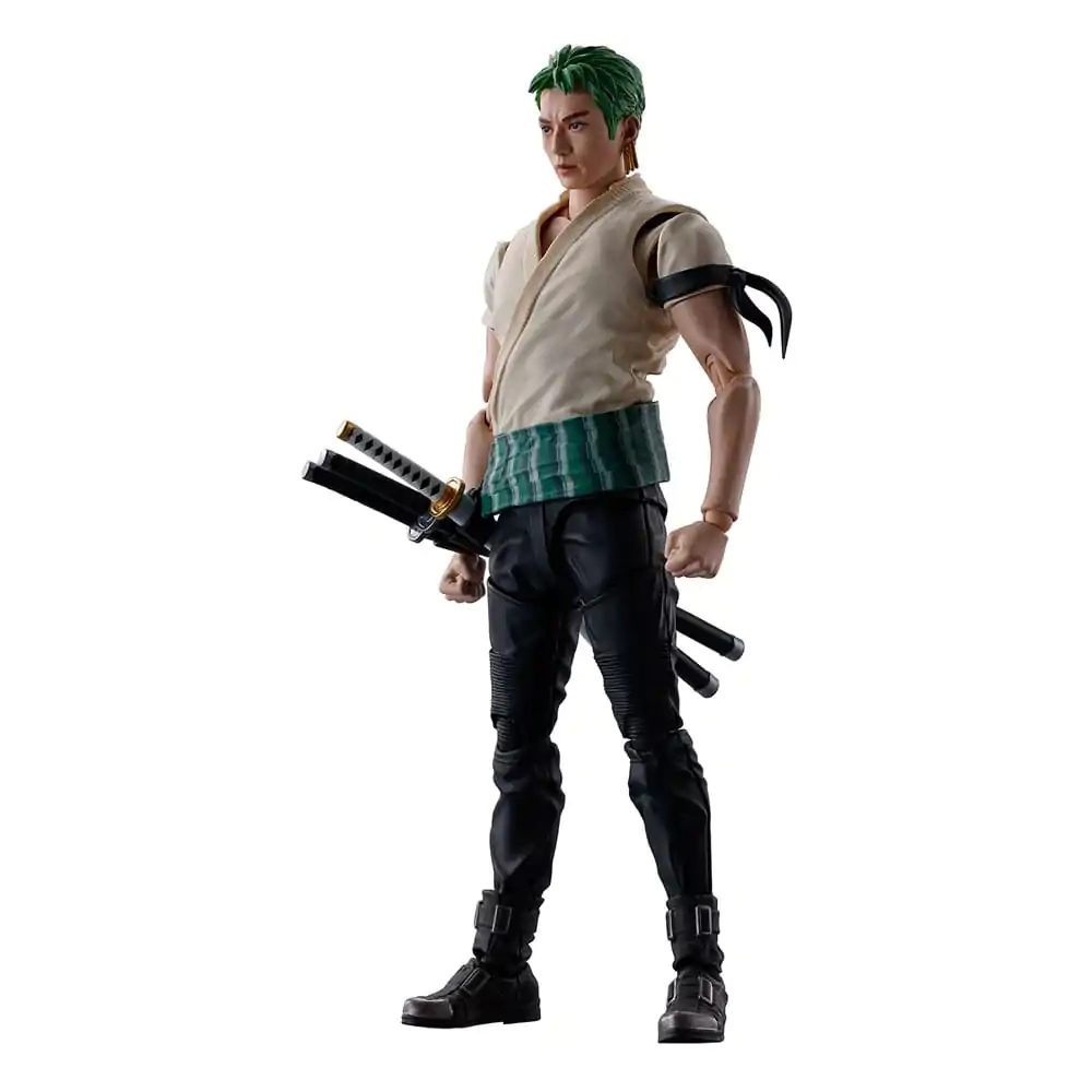 One Piece S.H. Figuarts akcijska figura Roronoa Zoro (Netflix) 14 cm fotografija proizvoda