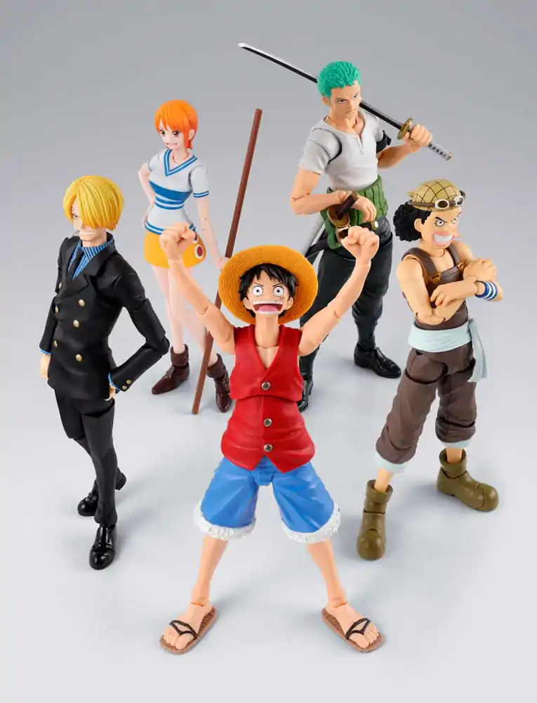 One Piece S.H.Figuarts akcijska figura Sanji Romance Dawn Ver. 15 cm fotografija proizvoda