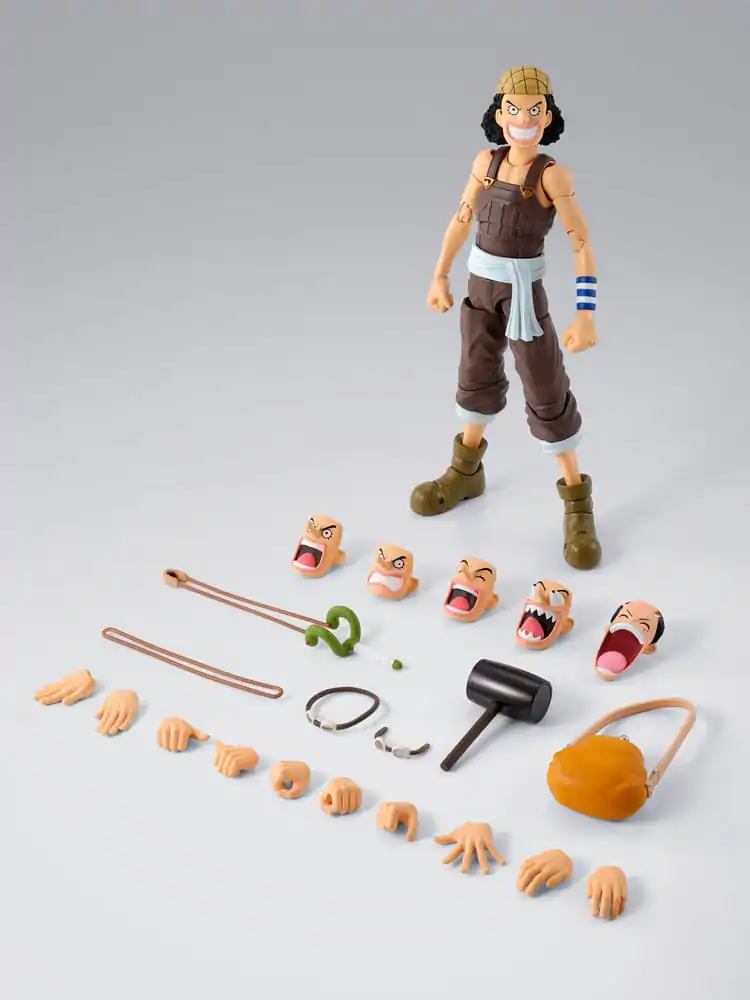 One Piece S.H.Figuarts akcijska figura Usopp Romance Dawn Ver. 15 cm fotografija proizvoda