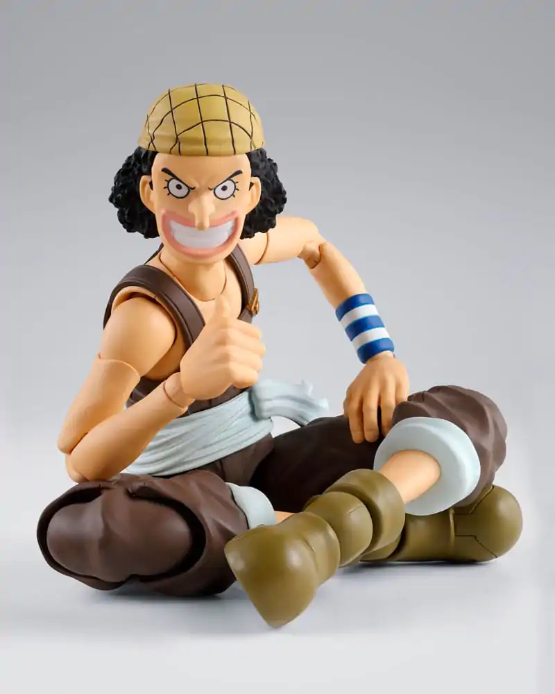 One Piece S.H.Figuarts akcijska figura Usopp Romance Dawn Ver. 15 cm fotografija proizvoda