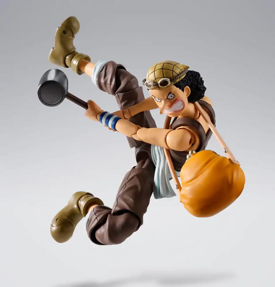 One Piece S.H.Figuarts akcijska figura Usopp Romance Dawn Ver. 15 cm fotografija proizvoda
