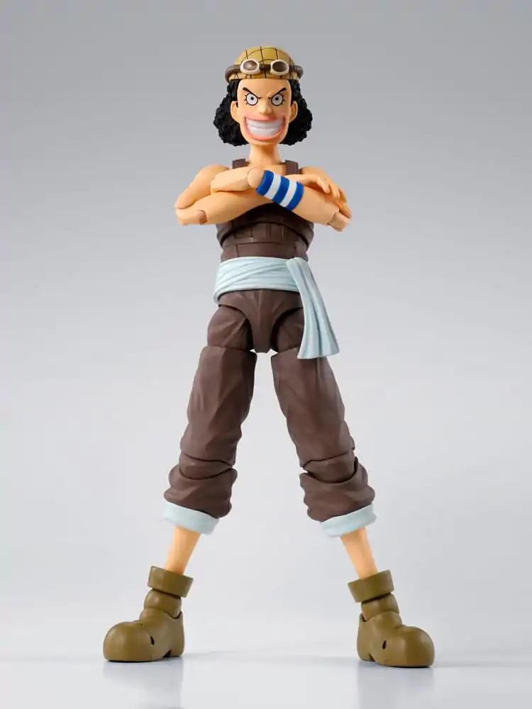 One Piece S.H.Figuarts akcijska figura Usopp Romance Dawn Ver. 15 cm fotografija proizvoda