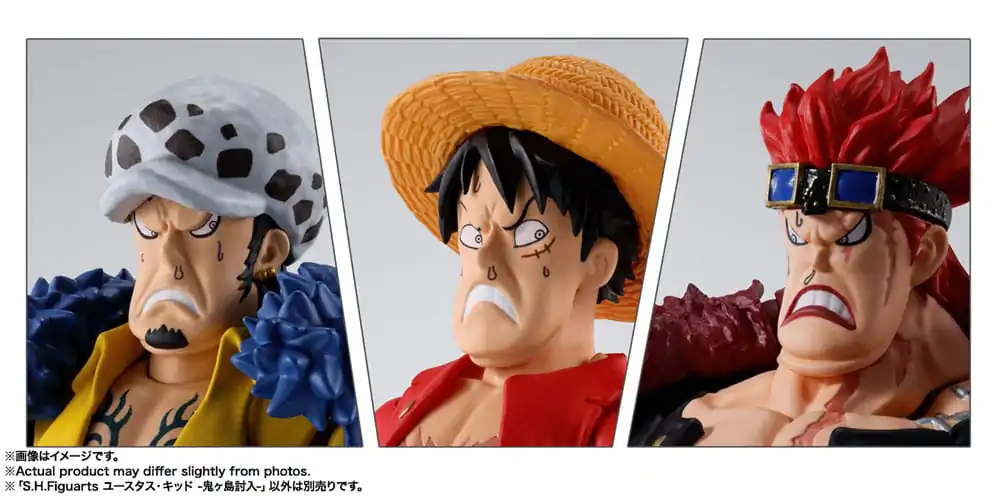 One Piece S.H. Figuarts akcijska figura Eustass Kid -The Raid on Onigashima- 15 cm fotografija proizvoda