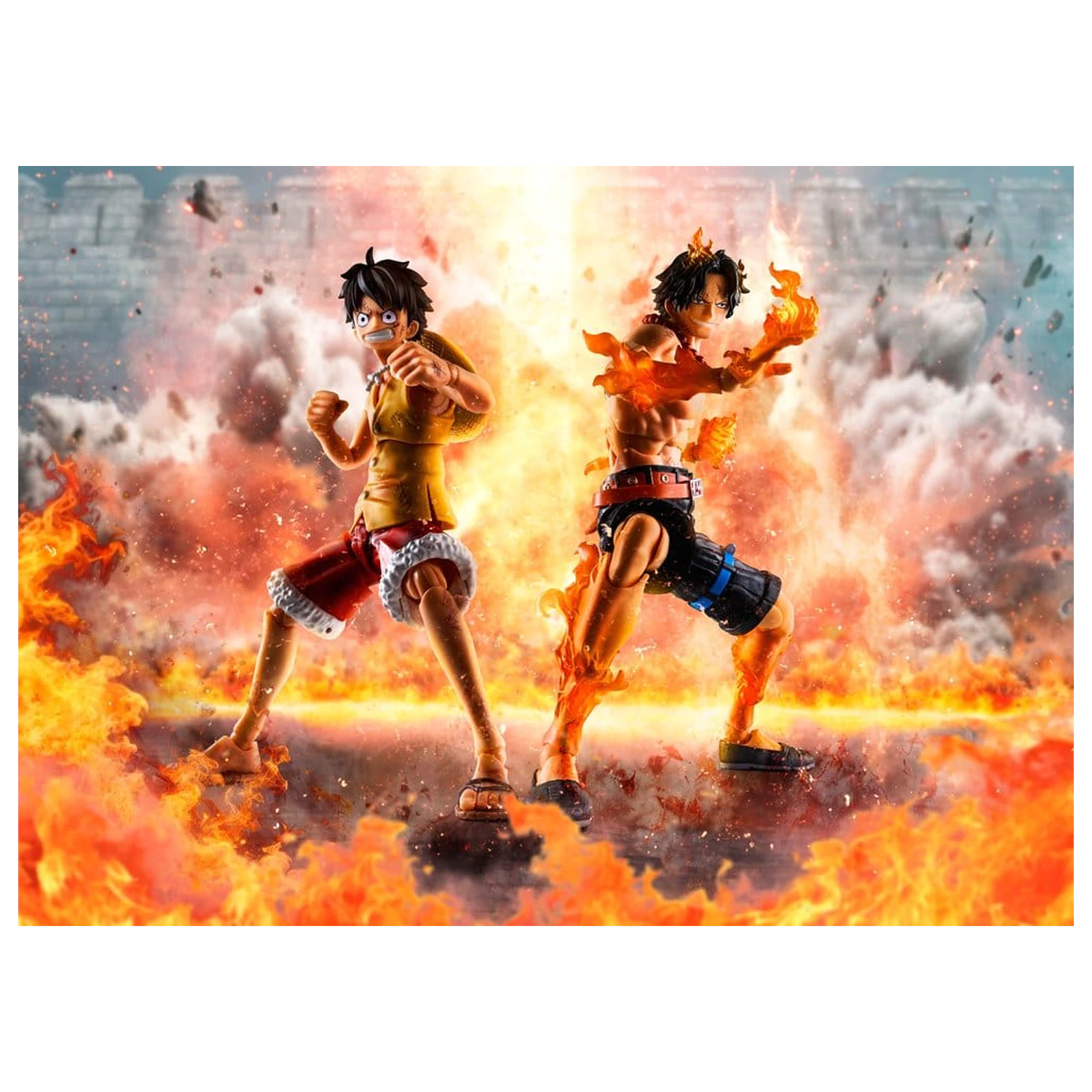 One Piece S.H. Figuarts Akcijska figura Portgas D. Ace -Marineford- 16 cm fotografija proizvoda