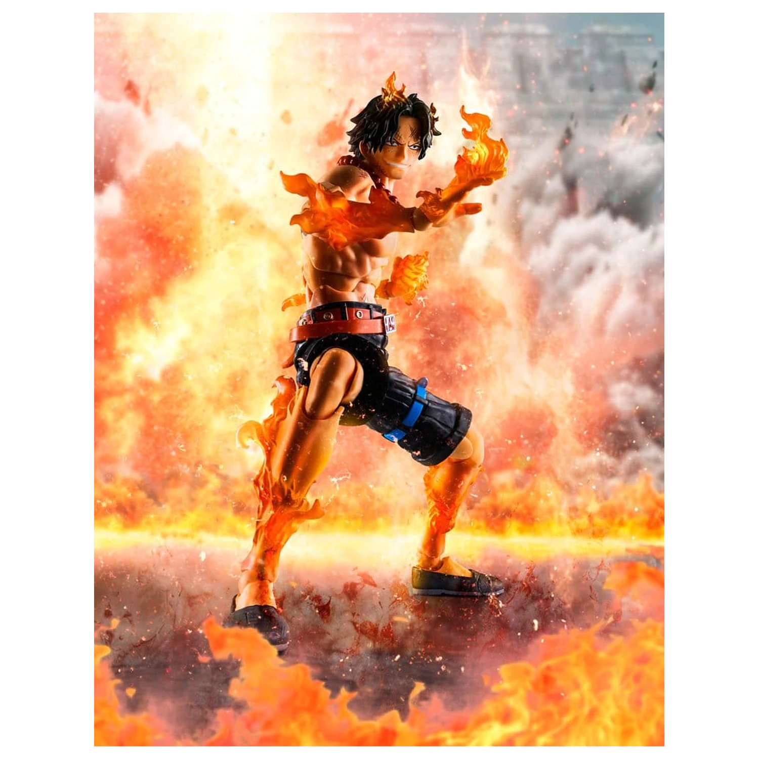 One Piece S.H. Figuarts Akcijska figura Portgas D. Ace -Marineford- 16 cm fotografija proizvoda