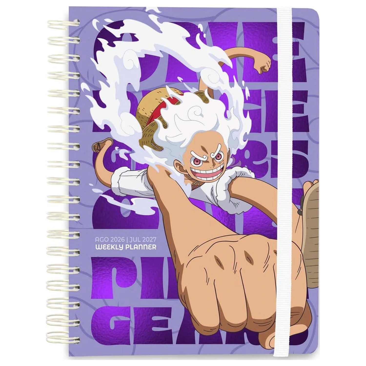 One Piece školski dnevnik tjedni planer 2026./2027. Gear 5 A5 fotografija proizvoda