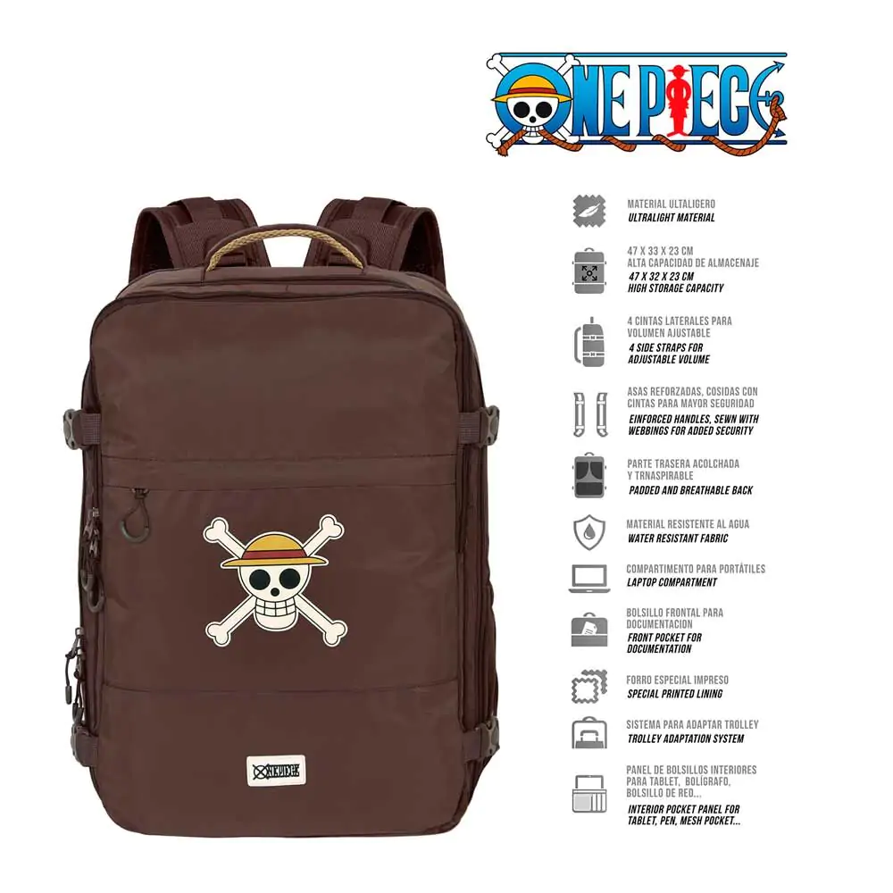 One Piece ruksak Lubanja 49 cm fotografija proizvoda