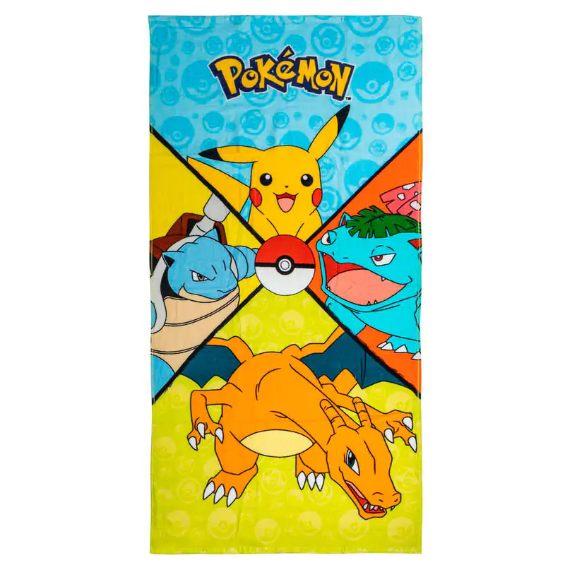 One Piece Premium Ručnik Starter Pokemon 70 x 140 cm fotografija proizvoda