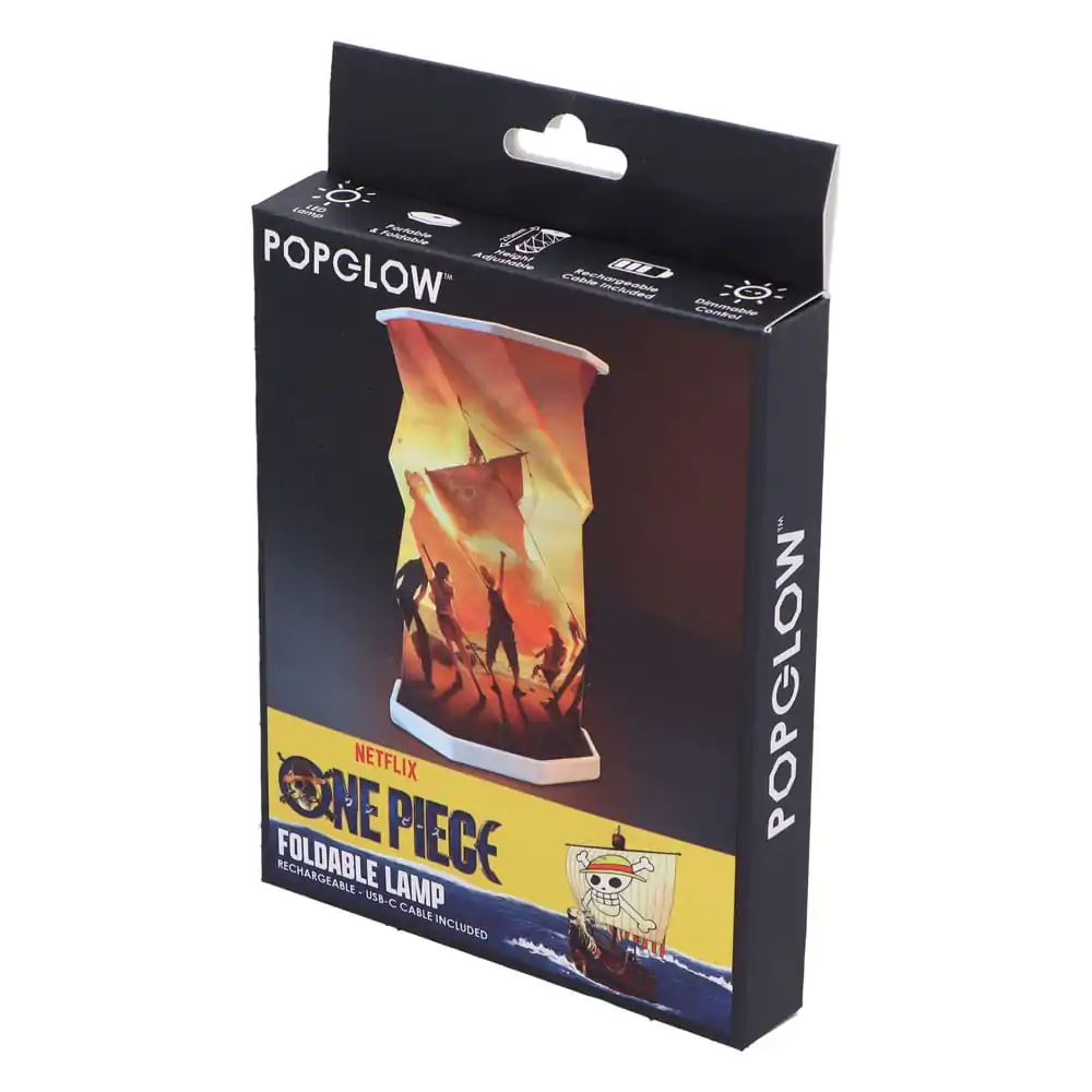 One Piece sklopiva Svjetiljka Straw Hat Crew 15 cm fotografija proizvoda