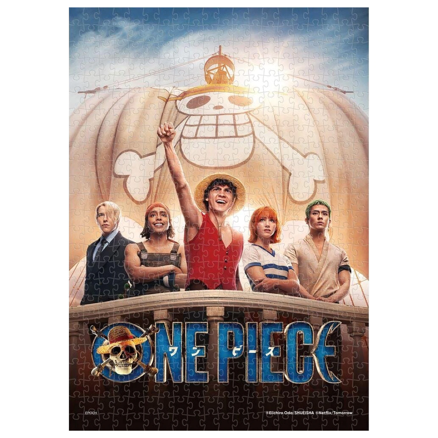 One Piece slagalica od 500 dijelova Straw Hats Crew fotografija proizvoda