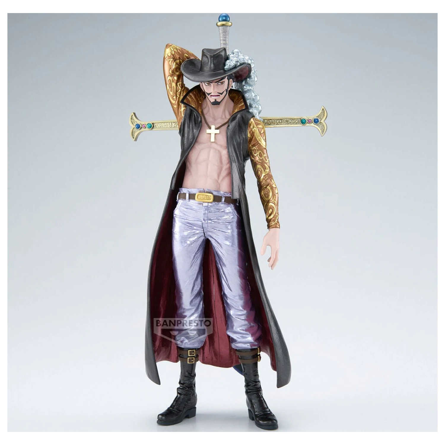 One Piece The Anime Dracule Mihawk figura 34 cm fotografija proizvoda