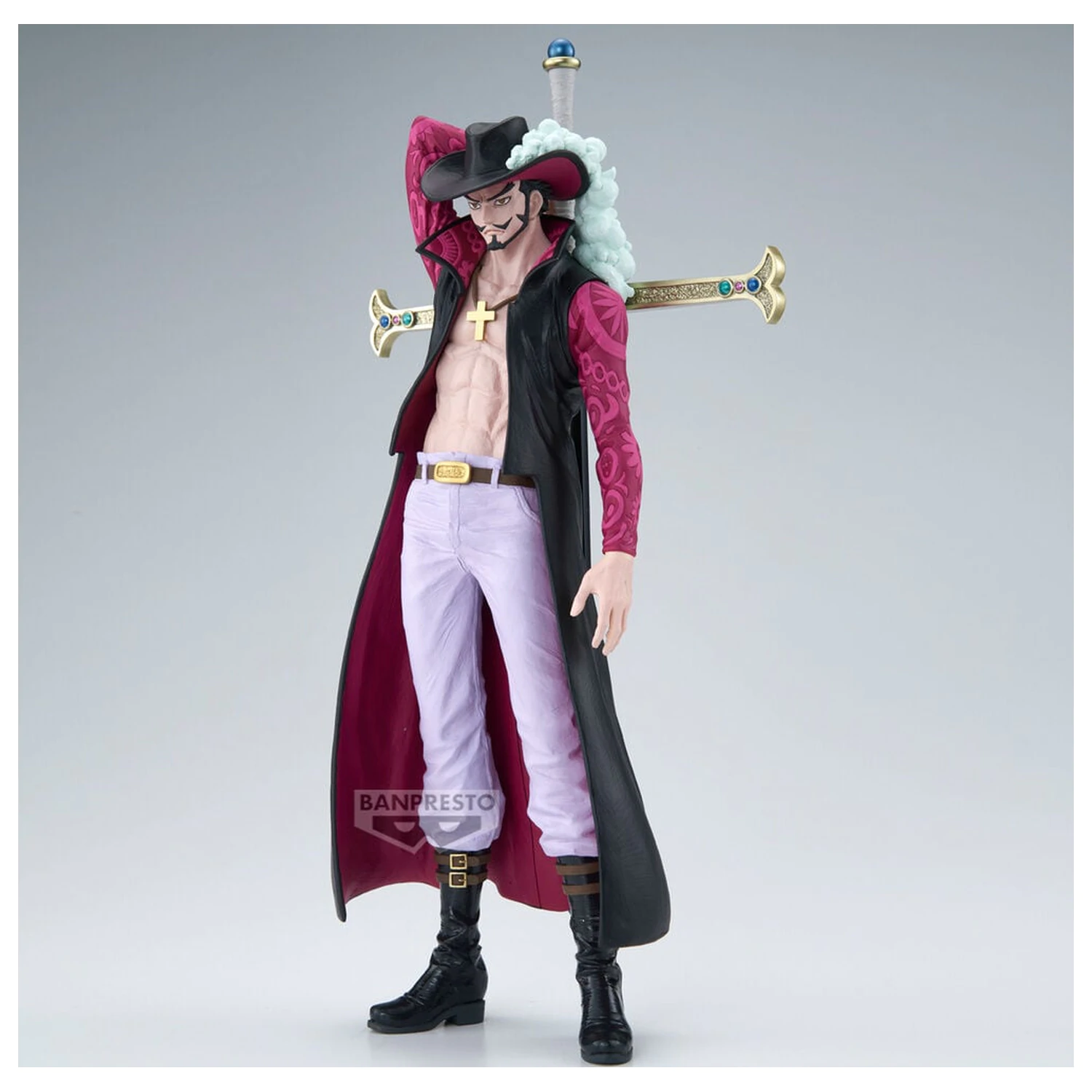 One Piece The Anime Dracule Mihawk figura 34 cm fotografija proizvoda
