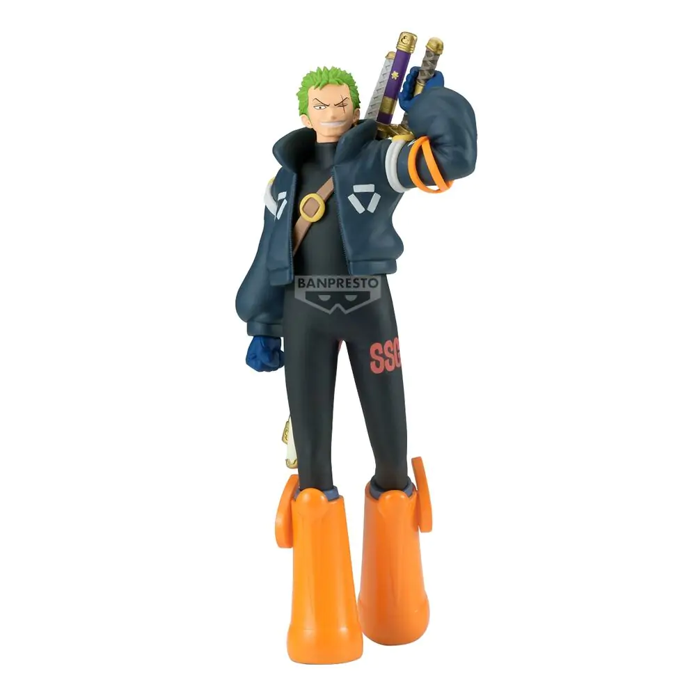 One Piece The Shukko Roronoa Zoro Egghead figura 17 cm fotografija proizvoda