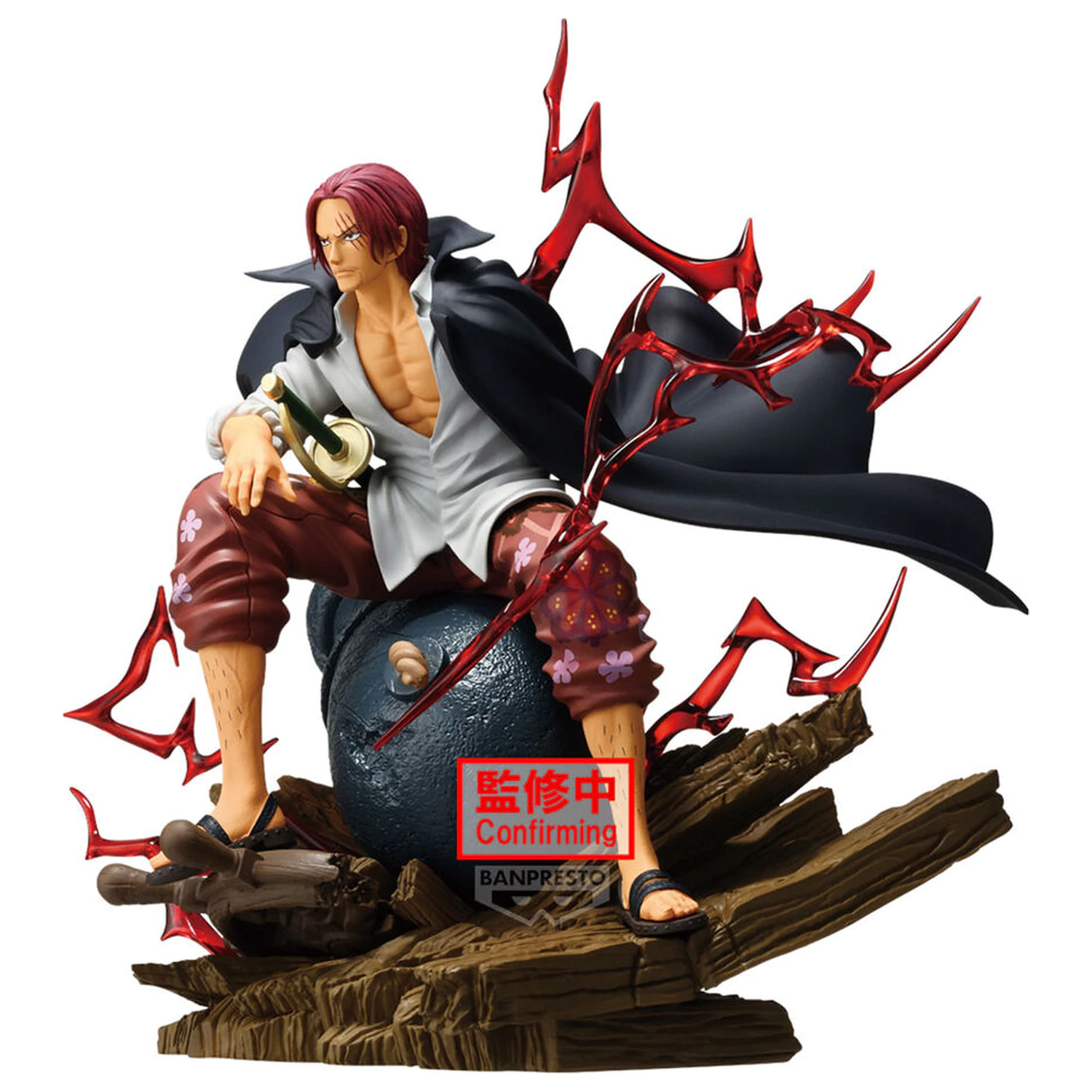 One Piece Theorama Soul Shanks figura 24cm fotografija proizvoda
