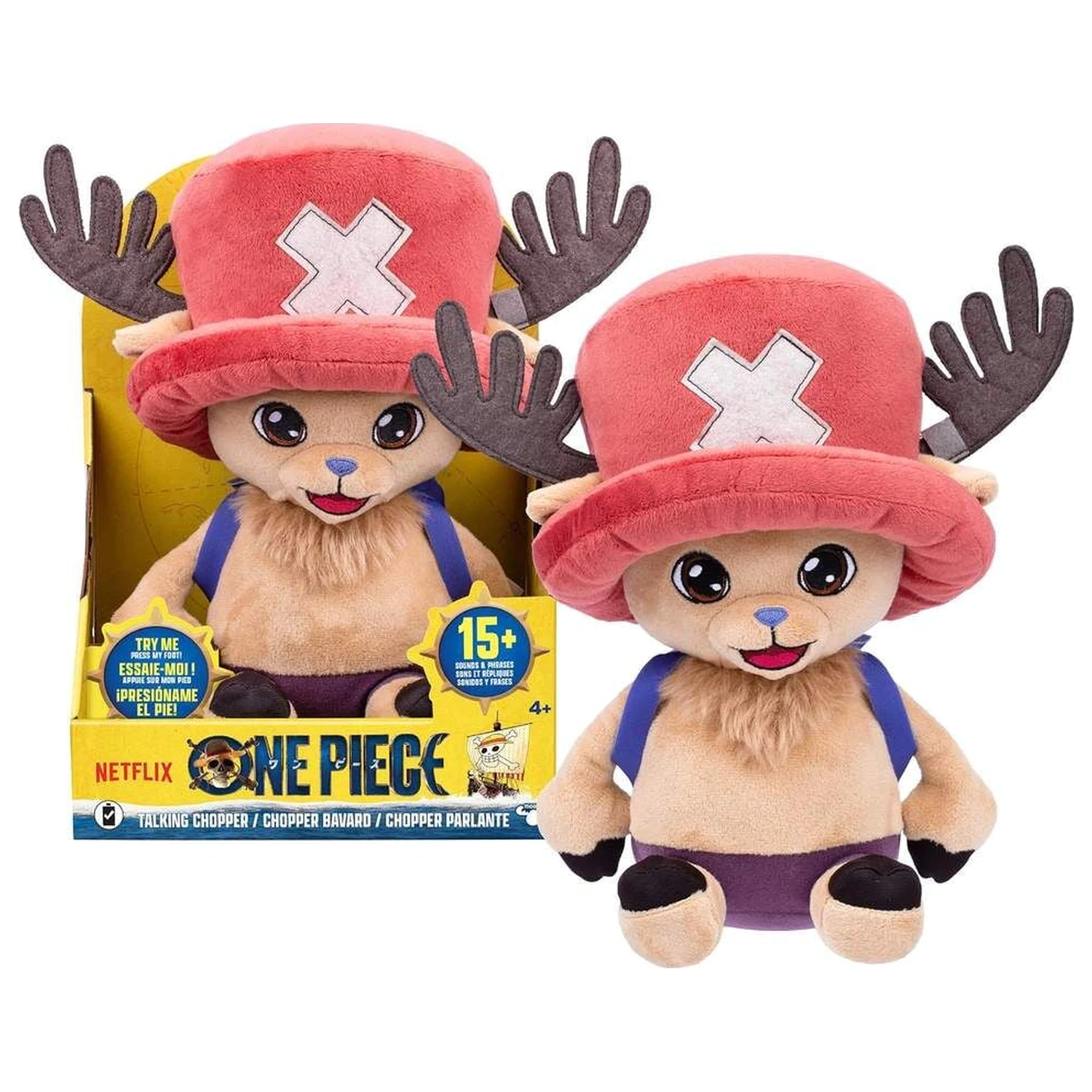 One Piece Tony Tony Chopper plišana igračka koja govori 28 cm fotografija proizvoda
