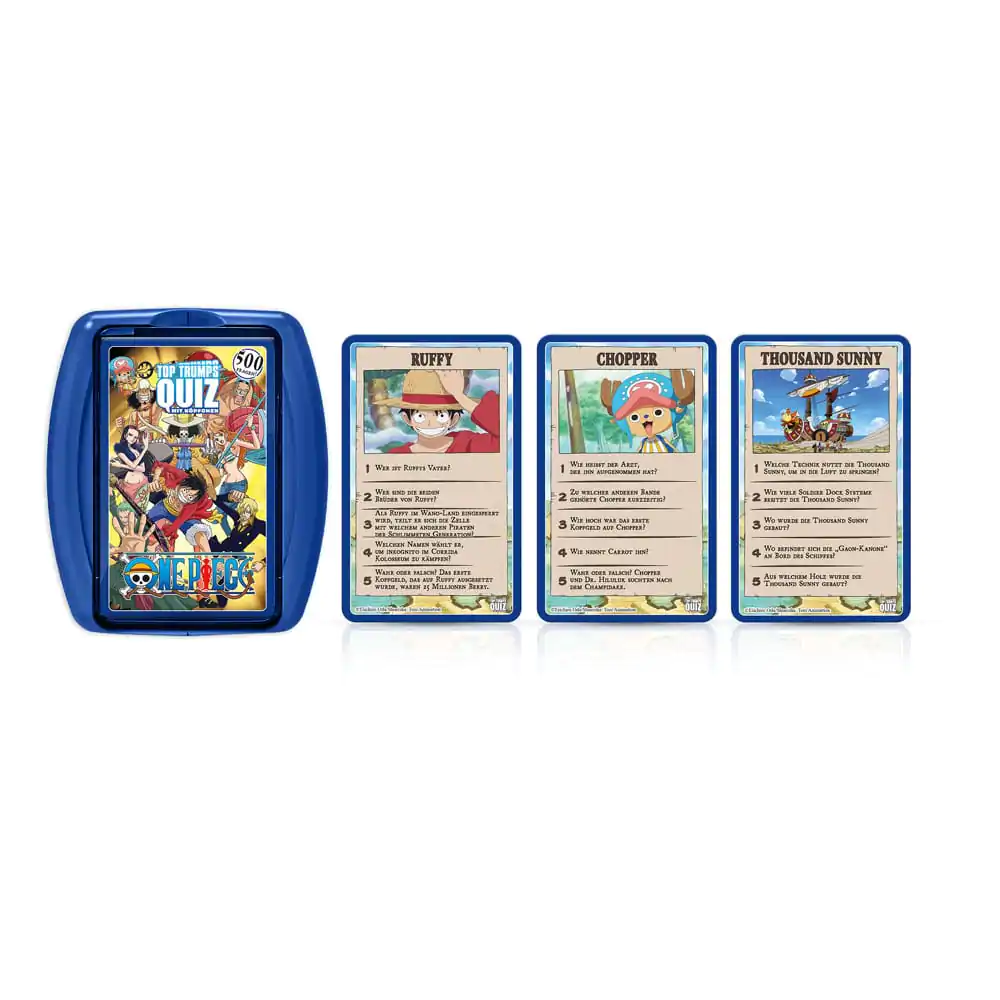 One Piece Card Game Top Trumps Kviz *Njemačka verzija* kartaška igra fotografija proizvoda