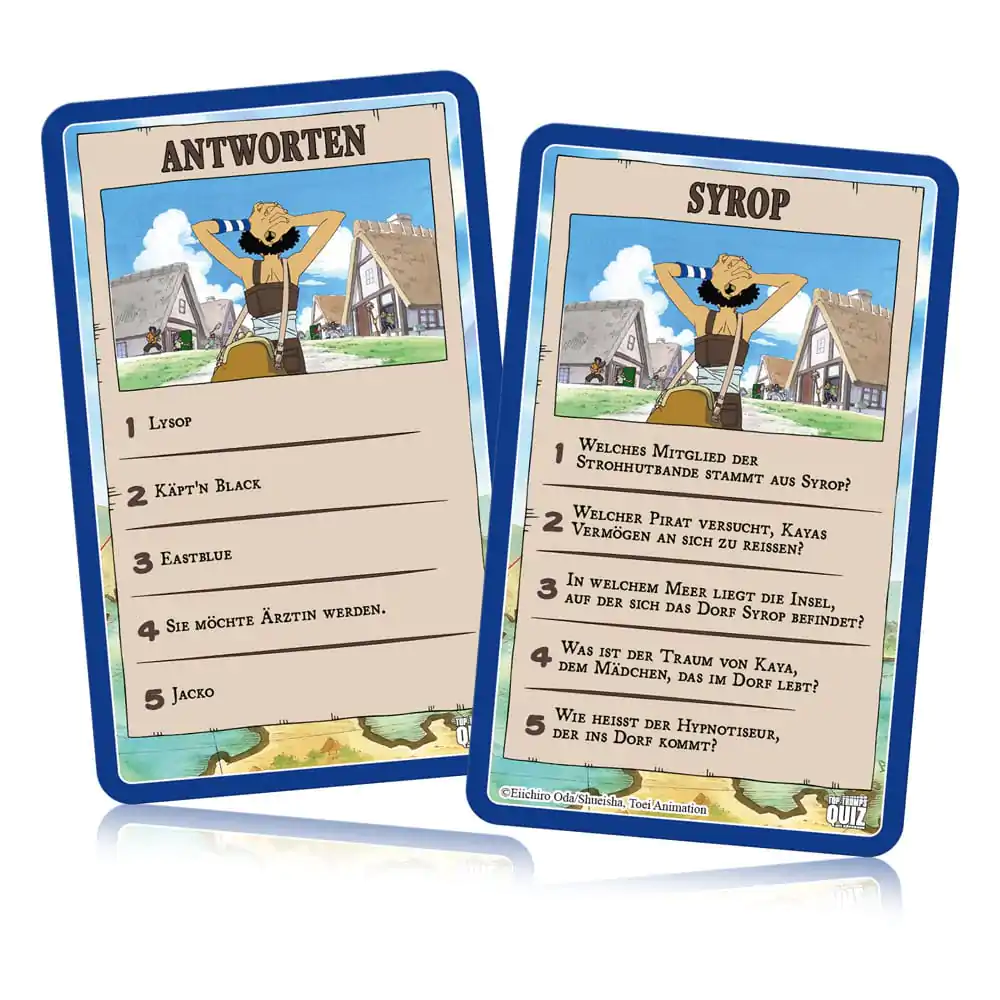 One Piece Card Game Top Trumps Kviz *Njemačka verzija* kartaška igra fotografija proizvoda