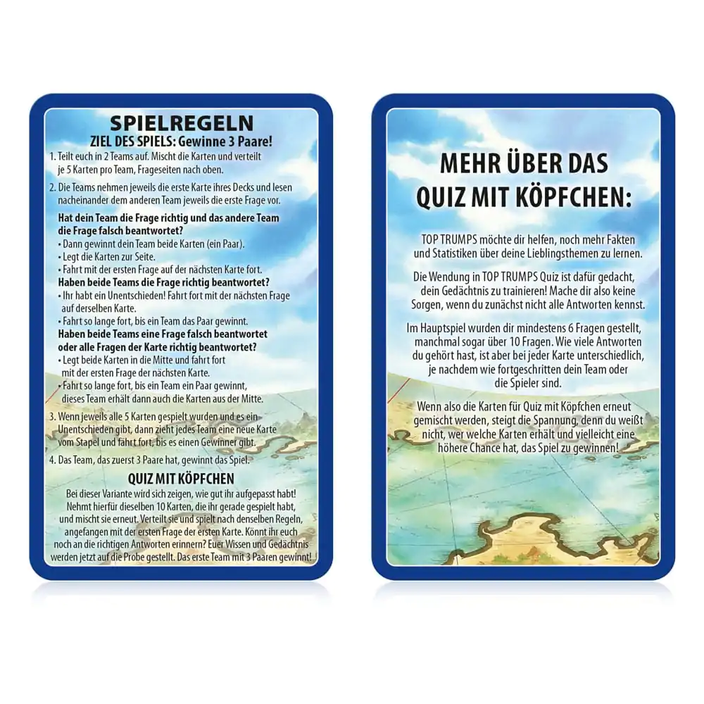 One Piece Card Game Top Trumps Kviz *Njemačka verzija* kartaška igra fotografija proizvoda