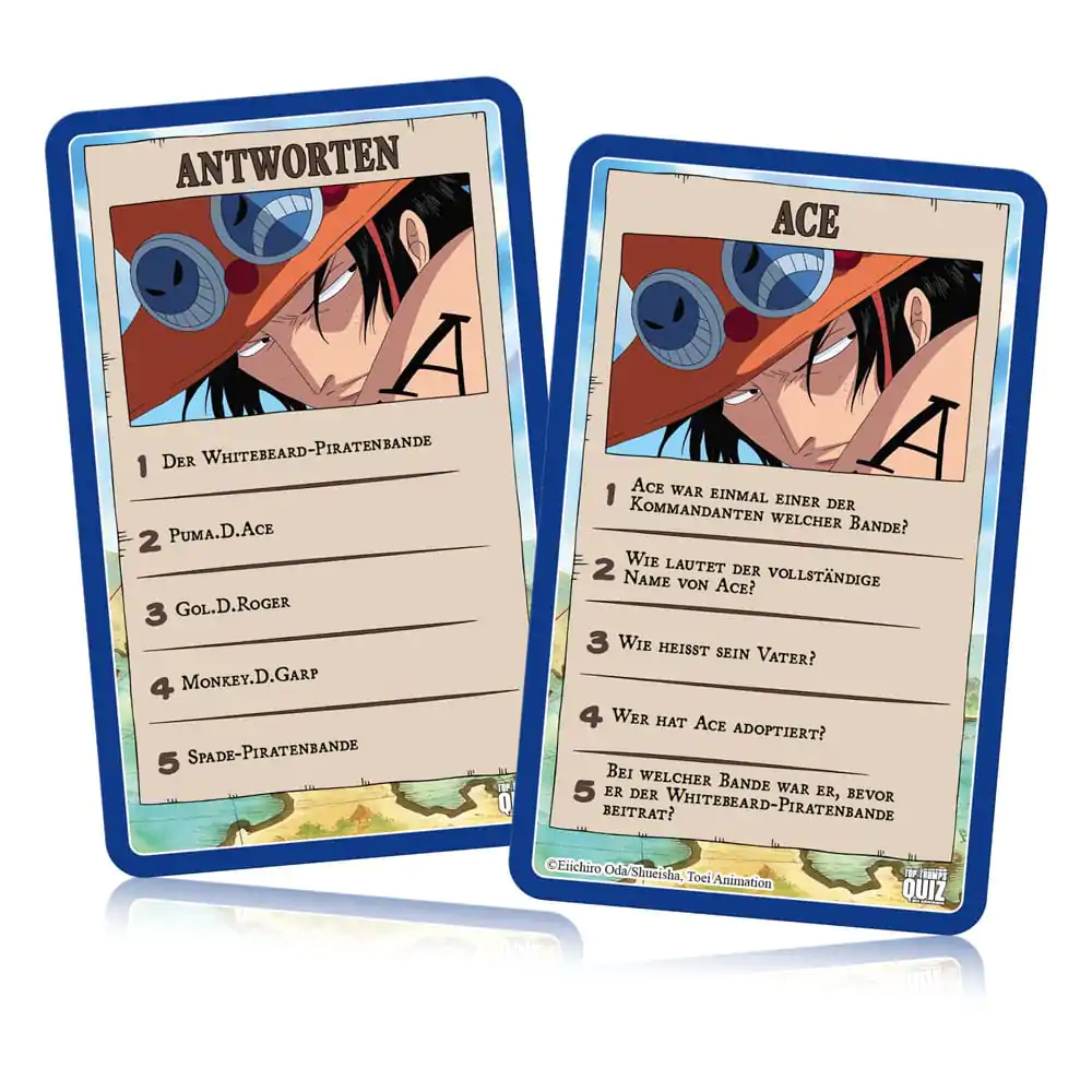 One Piece Card Game Top Trumps Kviz *Njemačka verzija* kartaška igra fotografija proizvoda