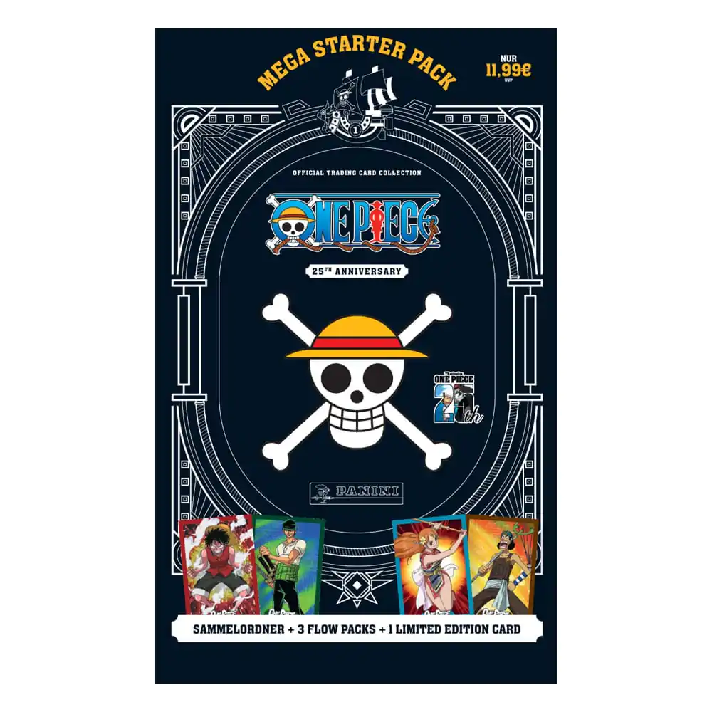 One Piece Trading Cards Starter Pack 25th Anniversary *German Version* - Početno pakiranje karata za mijenjanje fotografija proizvoda